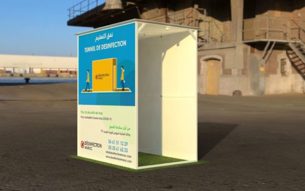 box de desinfection